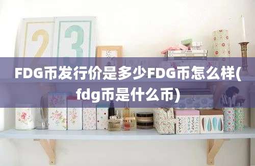 FDG币发行价是多少FDG币怎么样(fdg币是什么币)