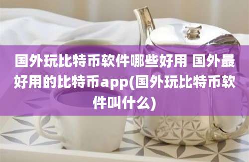 国外玩比特币软件哪些好用 国外最好用的比特币app(国外玩比特币软件叫什么)