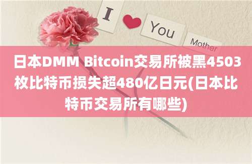 日本DMM Bitcoin交易所被黑4503枚比特币损失超480亿日元(日本比特币交易所有哪些)