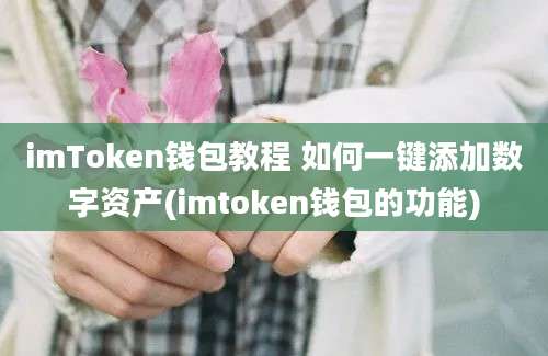 imToken钱包教程 如何一键添加数字资产(imtoken钱包的功能)