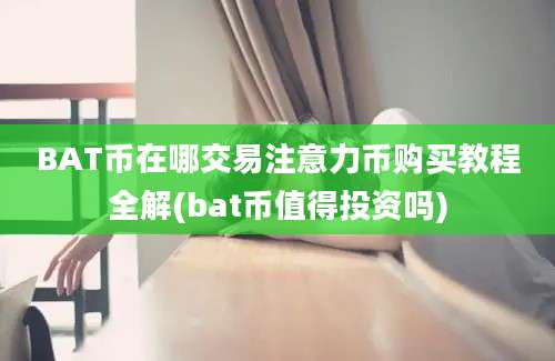 BAT币在哪交易注意力币购买教程全解(bat币值得投资吗)