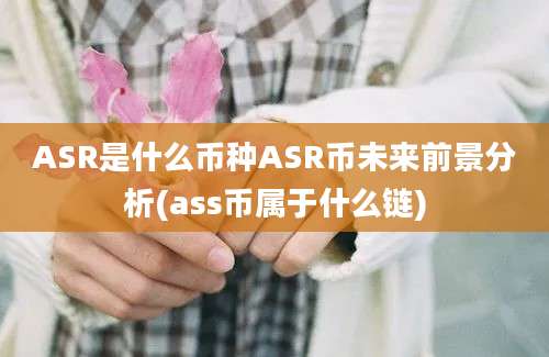 ASR是什么币种ASR币未来前景分析(ass币属于什么链)