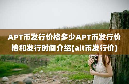 APT币发行价格多少APT币发行价格和发行时间介绍(ait币发行价)