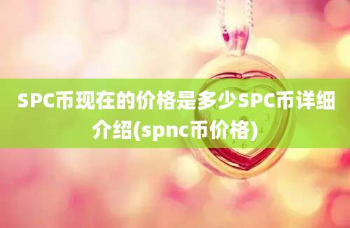 SPC币现在的价格是多少SPC币详细介绍(spnc币价格)