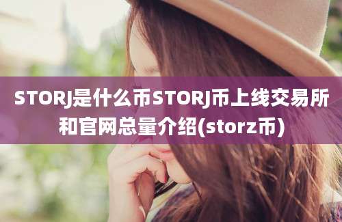 STORJ是什么币STORJ币上线交易所和官网总量介绍(storz币)