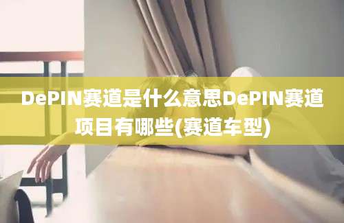 DePIN赛道是什么意思DePIN赛道项目有哪些(赛道车型)