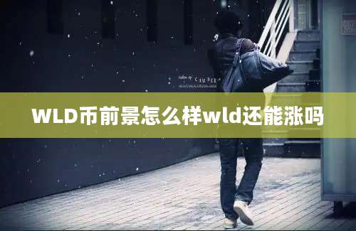 WLD币前景怎么样wld还能涨吗