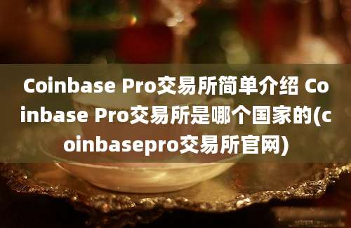 Coinbase Pro交易所简单介绍 Coinbase Pro交易所是哪个国家的(coinbasepro交易所官网)