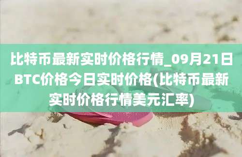 比特币最新实时价格行情_09月21日BTC价格今日实时价格(比特币最新实时价格行情美元汇率)