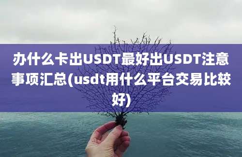 办什么卡出USDT最好出USDT注意事项汇总(usdt用什么平台交易比较好)