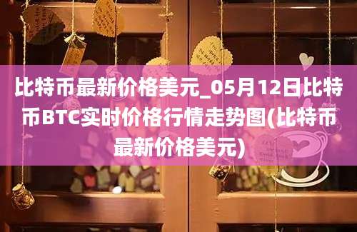 比特币最新价格美元_05月12日比特币BTC实时价格行情走势图(比特币最新价格美元)