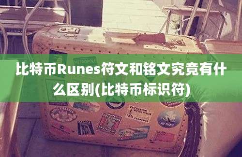 比特币Runes符文和铭文究竟有什么区别(比特币标识符)