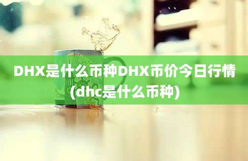 DHX是什么币种DHX币价今日行情(dhc是什么币种)