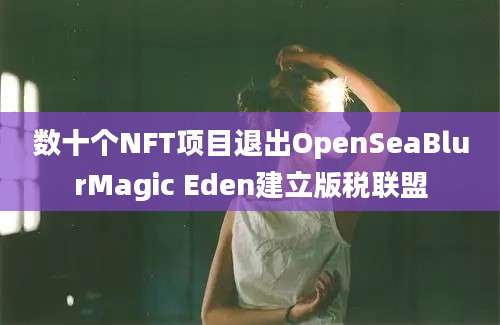 数十个NFT项目退出OpenSeaBlurMagic Eden建立版税联盟