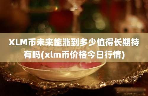 XLM币未来能涨到多少值得长期持有吗(xlm币价格今日行情)