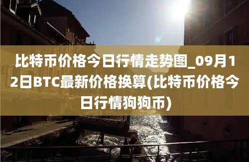 比特币价格今日行情走势图_09月12日BTC最新价格换算(比特币价格今日行情狗狗币)