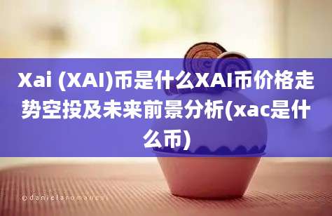 Xai (XAI)币是什么XAI币价格走势空投及未来前景分析(xac是什么币)