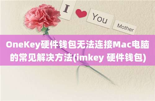 OneKey硬件钱包无法连接Mac电脑的常见解决方法(imkey 硬件钱包)