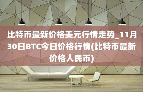 比特币最新价格美元行情走势_11月30日BTC今日价格行情(比特币最新价格人民币)