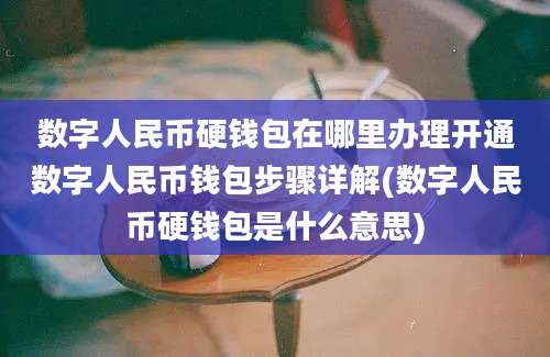 数字人民币硬钱包在哪里办理开通数字人民币钱包步骤详解(数字人民币硬钱包是什么意思)