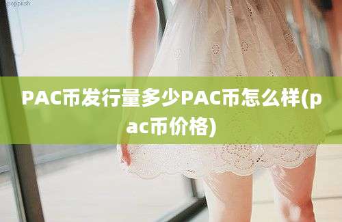 PAC币发行量多少PAC币怎么样(pac币价格)