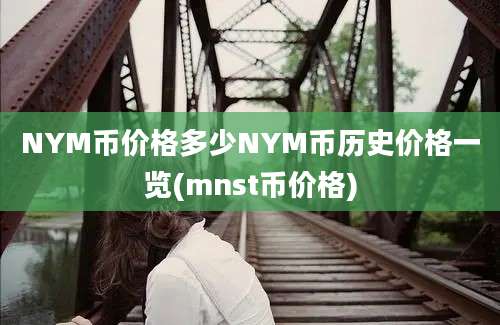 NYM币价格多少NYM币历史价格一览(mnst币价格)