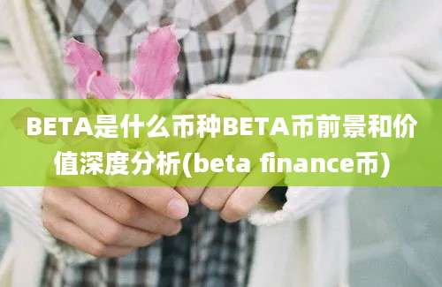 BETA是什么币种BETA币前景和价值深度分析(beta finance币)