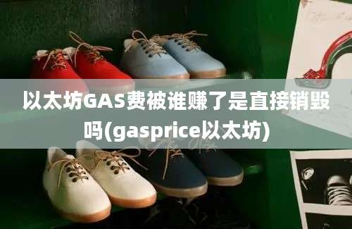 以太坊GAS费被谁赚了是直接销毁吗(gasprice以太坊)