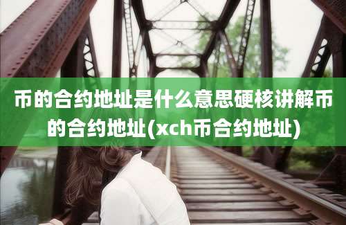 币的合约地址是什么意思硬核讲解币的合约地址(xch币合约地址)