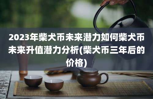 2023年柴犬币未来潜力如何柴犬币未来升值潜力分析(柴犬币三年后的价格)