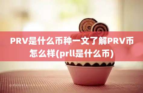 PRV是什么币种一文了解PRV币怎么样(prll是什么币)