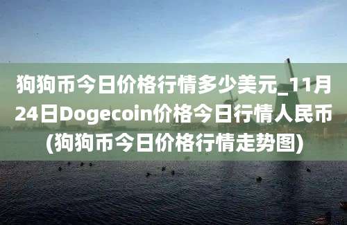 狗狗币今日价格行情多少美元_11月24日Dogecoin价格今日行情人民币(狗狗币今日价格行情走势图)