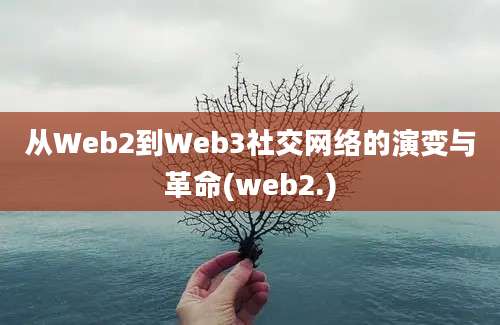 从Web2到Web3社交网络的演变与革命(web2.)