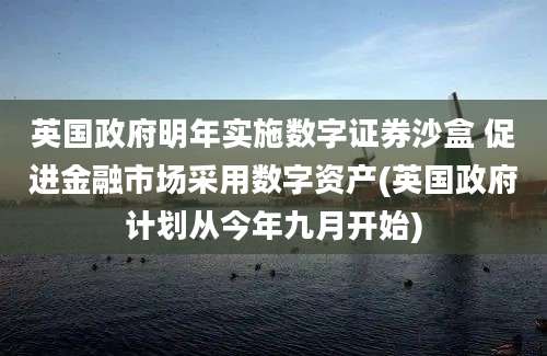 英国政府明年实施数字证券沙盒 促进金融市场采用数字资产(英国政府计划从今年九月开始)