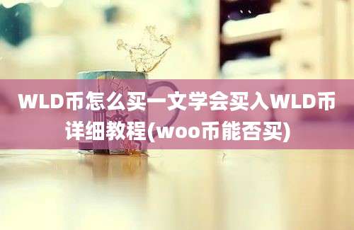 WLD币怎么买一文学会买入WLD币详细教程(woo币能否买)