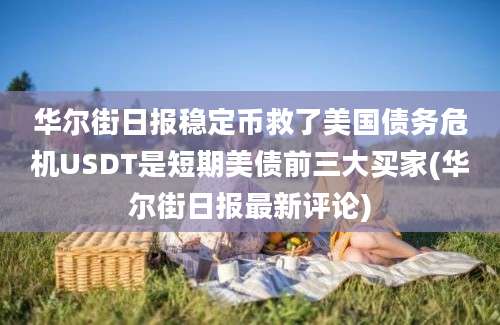 华尔街日报稳定币救了美国债务危机USDT是短期美债前三大买家(华尔街日报最新评论)