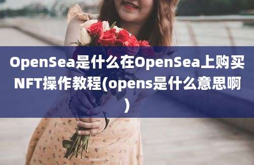 OpenSea是什么在OpenSea上购买NFT操作教程(opens是什么意思啊)