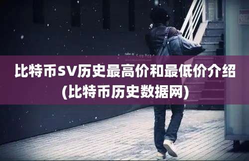 比特币SV历史最高价和最低价介绍(比特币历史数据网)