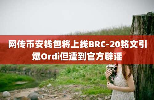 网传币安钱包将上线BRC-20铭文引爆Ordi但遭到官方辟谣