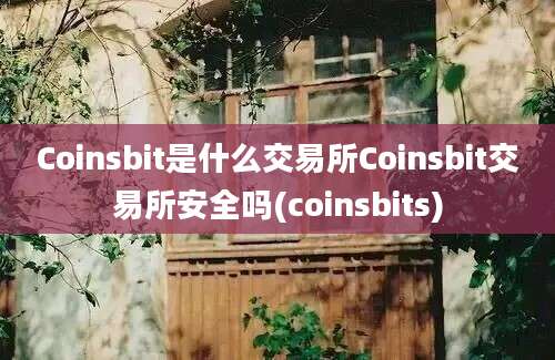 Coinsbit是什么交易所Coinsbit交易所安全吗(coinsbits)