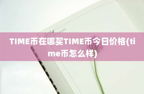 TIME币在哪买TIME币今日价格(time币怎么样)