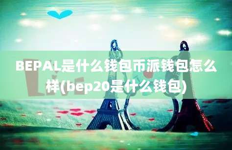 BEPAL是什么钱包币派钱包怎么样(bep20是什么钱包)