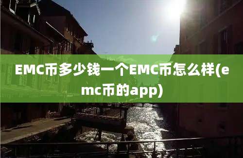 EMC币多少钱一个EMC币怎么样(emc币的app)