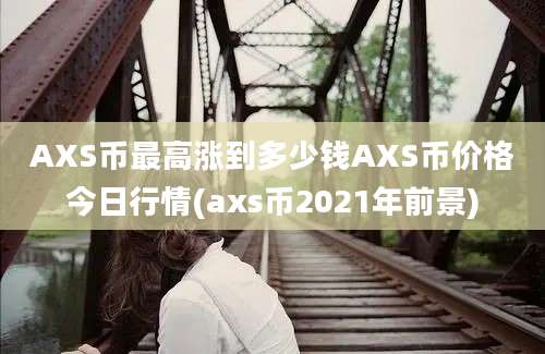 AXS币最高涨到多少钱AXS币价格今日行情(axs币2021年前景)