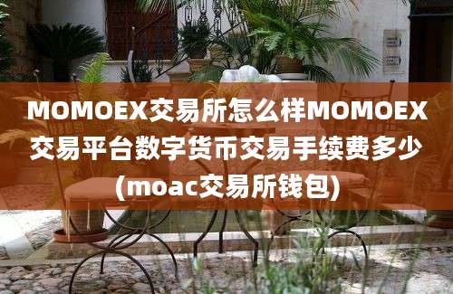 MOMOEX交易所怎么样MOMOEX交易平台数字货币交易手续费多少(moac交易所钱包)