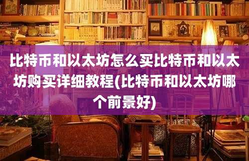 比特币和以太坊怎么买比特币和以太坊购买详细教程(比特币和以太坊哪个前景好)