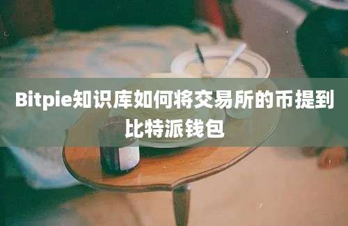 Bitpie知识库如何将交易所的币提到比特派钱包