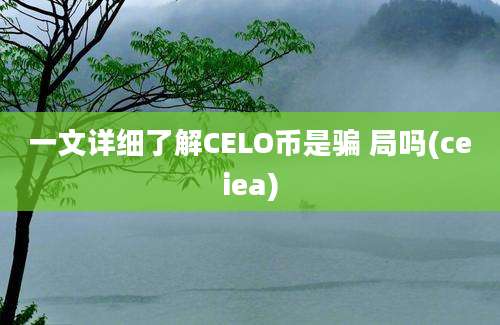 一文详细了解CELO币是骗 局吗(ceiea)