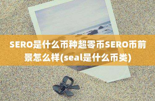 SERO是什么币种超零币SERO币前景怎么样(seal是什么币类)