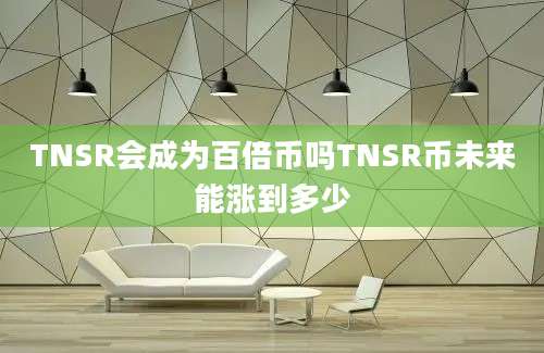 TNSR会成为百倍币吗TNSR币未来能涨到多少